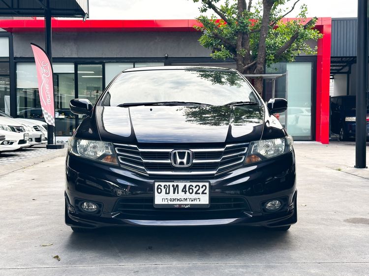Honda City 2014 1.5 V CNG Sedan เบนซิน LPG เกียร์อัตโนมัติ ดำ รูปที่ 2