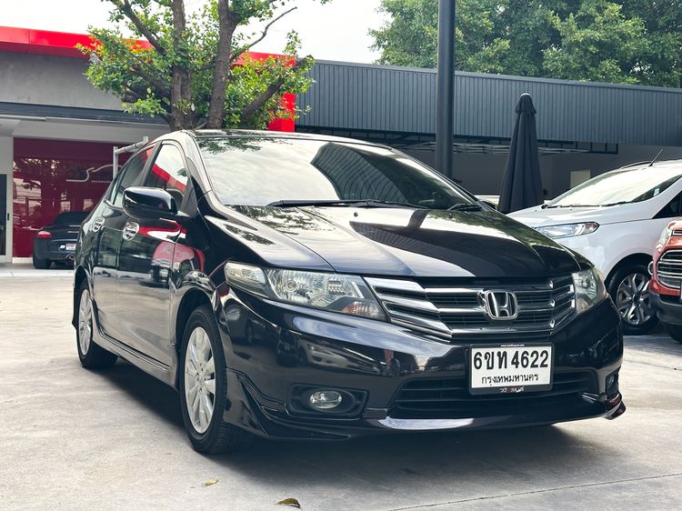 Honda City 2014 1.5 V CNG Sedan เบนซิน LPG เกียร์อัตโนมัติ ดำ รูปที่ 3
