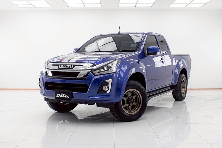 รถ Isuzu D-MAX 1.9 Hi-Lander L สี น้ำเงิน