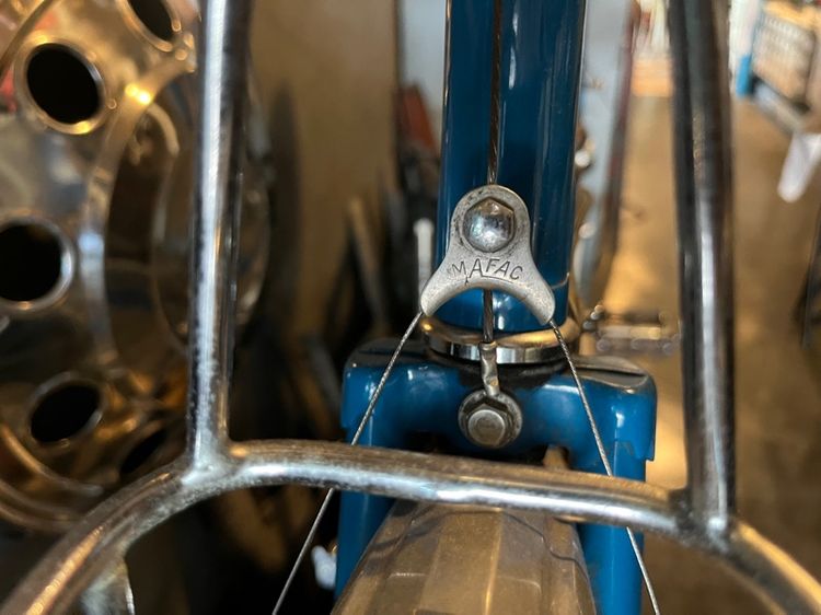 จักรยานวินเทจสีน้ำเงิน รูปที่ 16