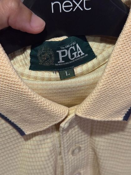ผู้ชาย เสื้อกอล์ฟ PGA แท้ L 