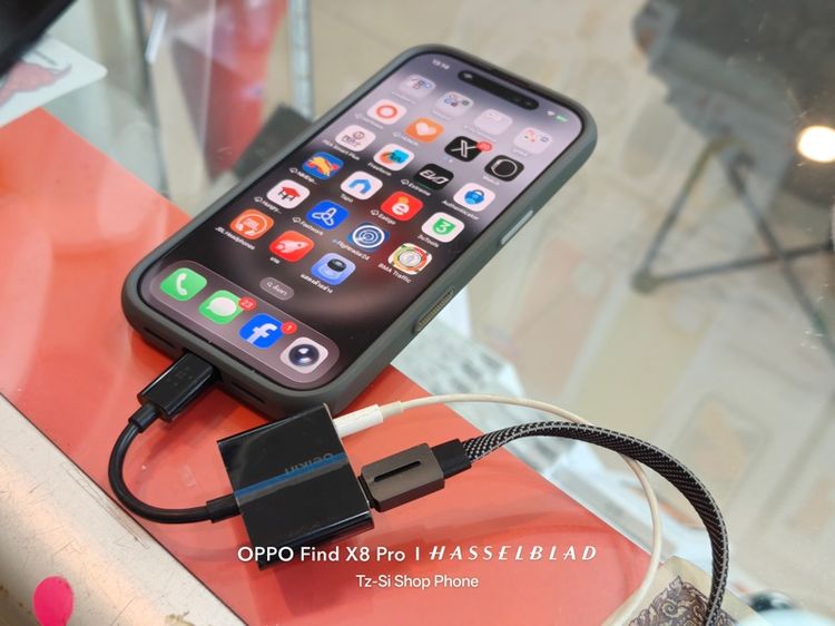 Belkin RockStar 3.5 mm Audio เเละ USB-C Charge Adapter ของเเท้ใหม่ รูปที่ 5