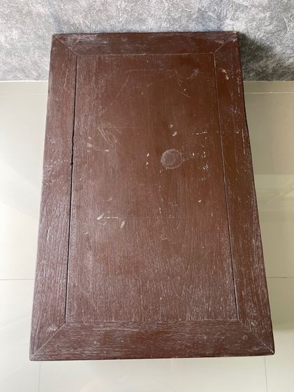 ตั่ง ขาคู้ ไม้สักโบราณ เก่าสะสมA5 รูปที่ 7