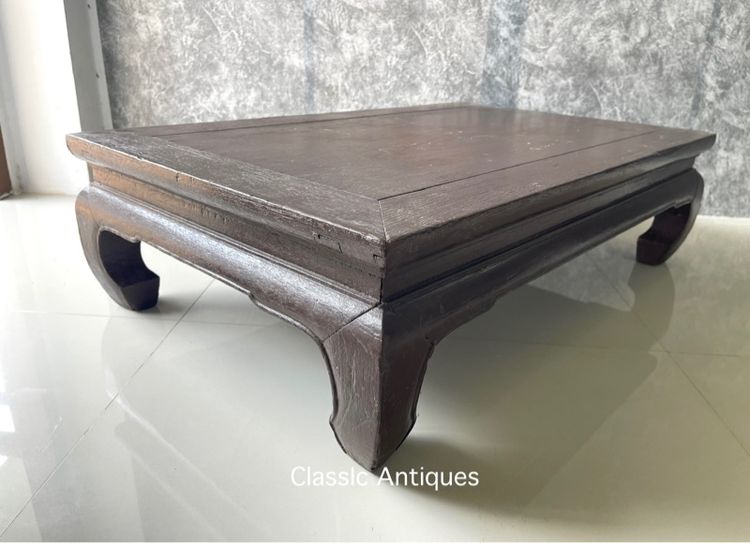 ตั่ง ขาคู้ ไม้สักโบราณ เก่าสะสมA5