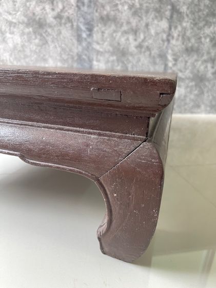 ตั่ง ขาคู้ ไม้สักโบราณ เก่าสะสมA5 รูปที่ 5