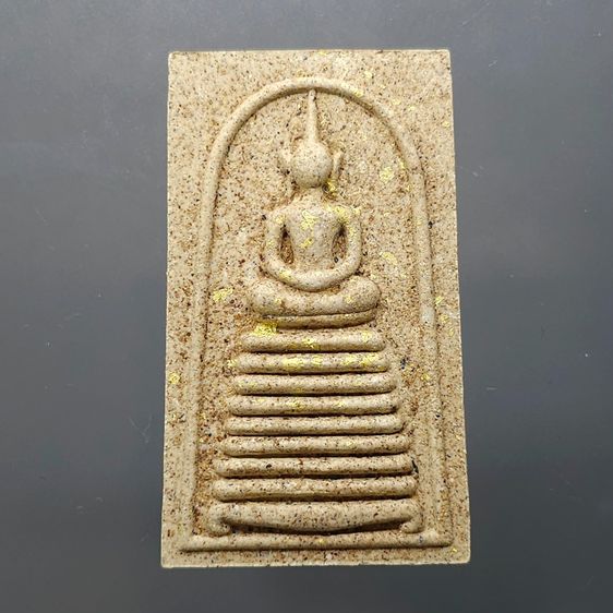 พระสมเด็จพุทธานุภาพ ญสส. 100 ปี (นำฤกษ์) พิมพ์พระสมเด็จ 9 ชั้น เนื้อผงพุทธคุณผสมผงเกสร หลังกระดุมเงิน วัดบวรนิเวศวิหาร ปี56 พร้อมกล่องสแตนเล รูปที่ 3