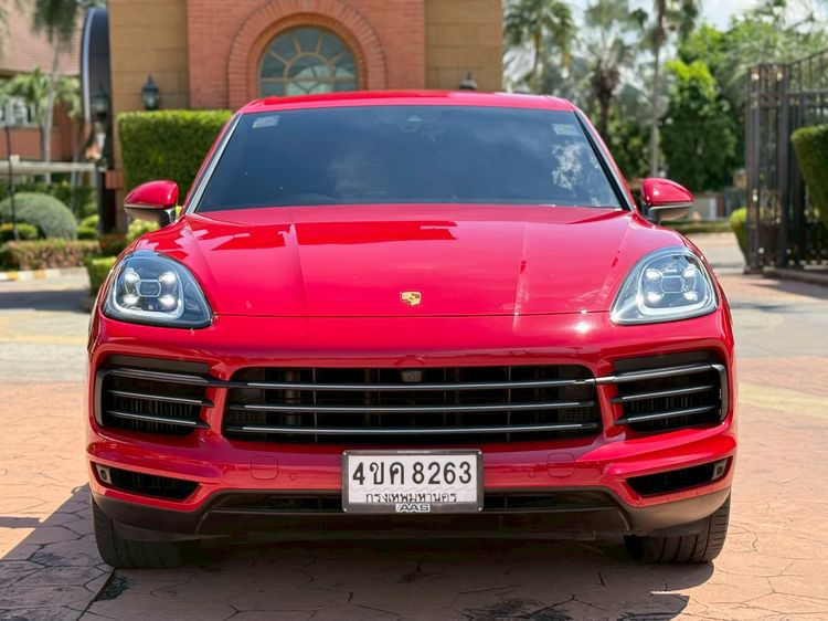 Porsche Cayenne 2023 3.0 V6 Hybrid Utility-car เบนซิน เกียร์อัตโนมัติ แดง รูปที่ 2