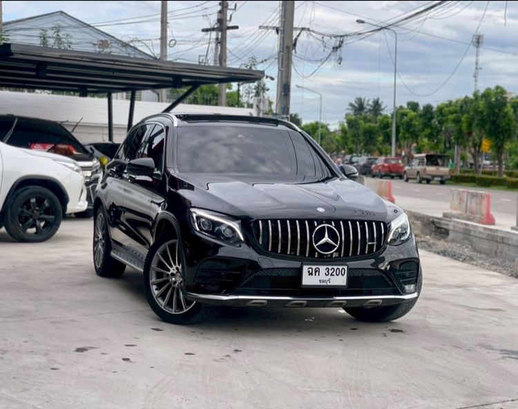 Mercedes-Benz GLC-Class 2017 GLC250d Utility-car ดีเซล ไม่ติดแก๊ส เกียร์อัตโนมัติ ดำ