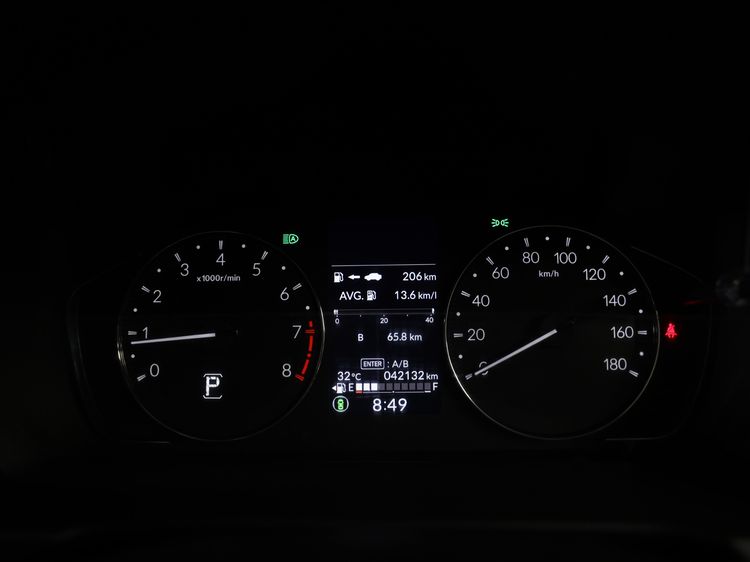 Honda BR-V 2023 1.5 EL Utility-car เบนซิน ไม่ติดแก๊ส เกียร์อัตโนมัติ ดำ รูปที่ 3