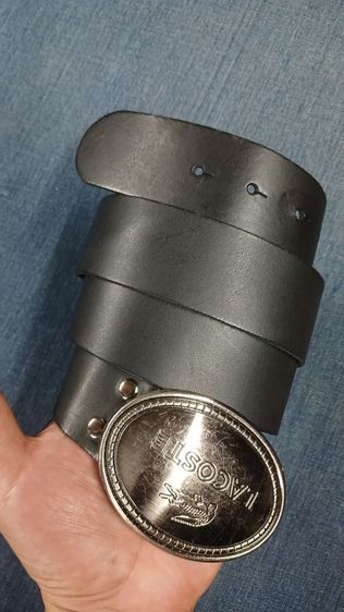 เข็มขัดหนังแท้ งานแฟชั่น เอว 34 ถึง 37 กว้าง 1.5 ยาวรวมหัว 42 หนังสวย มีรอยตามใช้