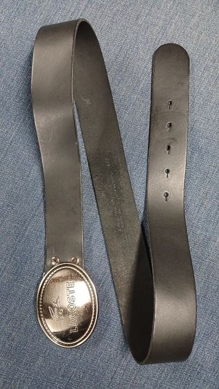 เข็มขัดหนังแท้ งานแฟชั่น เอว 34 ถึง 37 กว้าง 1.5 ยาวรวมหัว 42 หนังสวย มีรอยตามใช้ รูปที่ 5