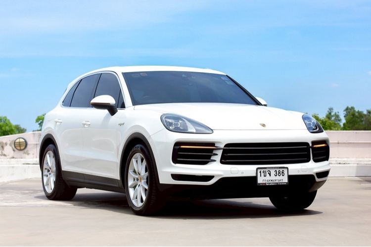 Porsche Cayenne 2020 Utility-car ไฮบริด ไม่ติดแก๊ส เกียร์อัตโนมัติ ขาว รูปที่ 4