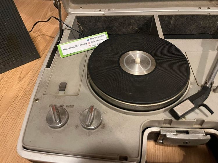 เครื่องเล่นแผ่นเสียงแบบพกพา (Portable Record Player) รูปที่ 5