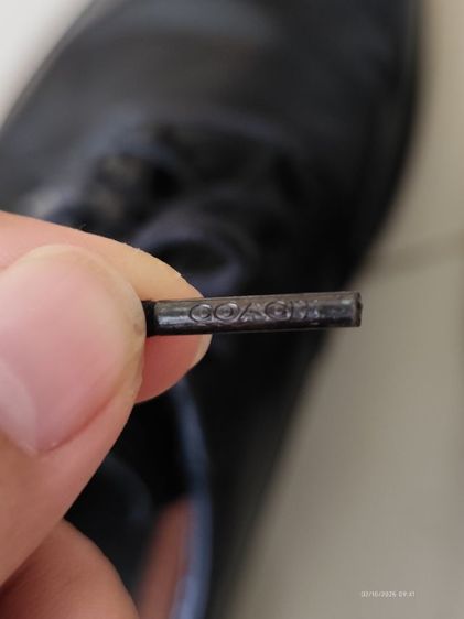 รองเท้าหนังแท้ COACHทรงoxford  มือสองขายตามสภาพขอคนรับได้ รูปที่ 5