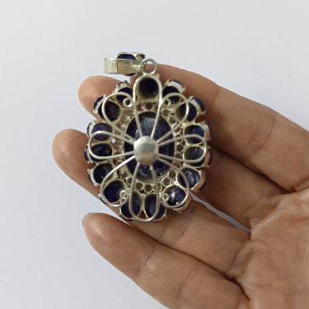 จี้ไพลินแท้ เจียหลังเบี้ย รูปที่ 5