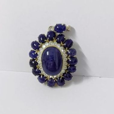 จี้ไพลินแท้ เจียหลังเบี้ย รูปที่ 2