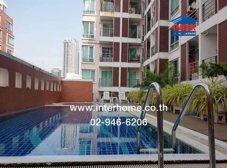 คอนโดมิเนียม 31.61 ตร.ม. คอนโด ชาโตว์อินทาวน์รัชดา13-1 ใกล้รถไฟฟ้าMRTสายสีน้ำเงิน สถานีห้วยขวางซอยรัชดาภิเษก13-1 ถนนรัชดาภิเษก เขตดินแดง รูปที่ 2