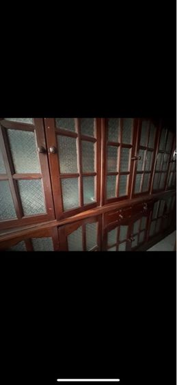 ตู้ไม้มะค่าสองชั้นยาว 3 เมตรซ้อนกัน รูปที่ 7