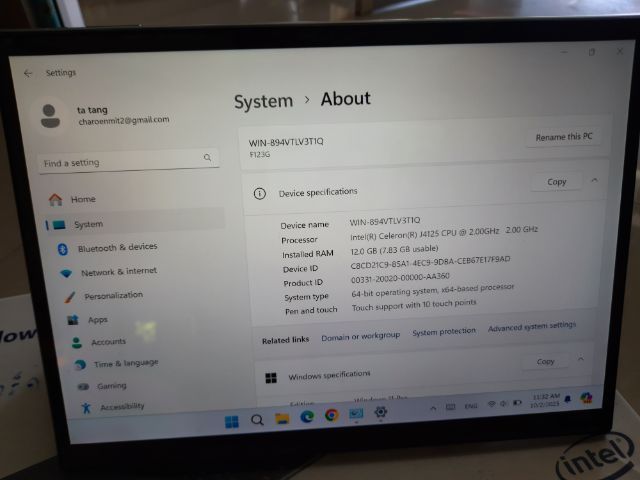 2in1 โน๊ตบุ๊ก แท็บเล็ต12นิ้ว รูปที่ 10