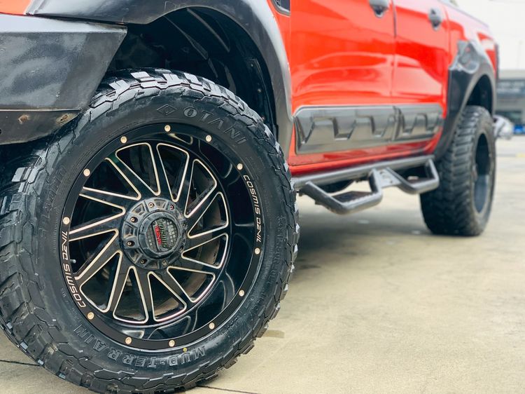 Ford Ranger 2015 2.2 Hi-Rider Wildtrak TDCi Pickup ดีเซล เกียร์อัตโนมัติ ส้ม รูปที่ 3