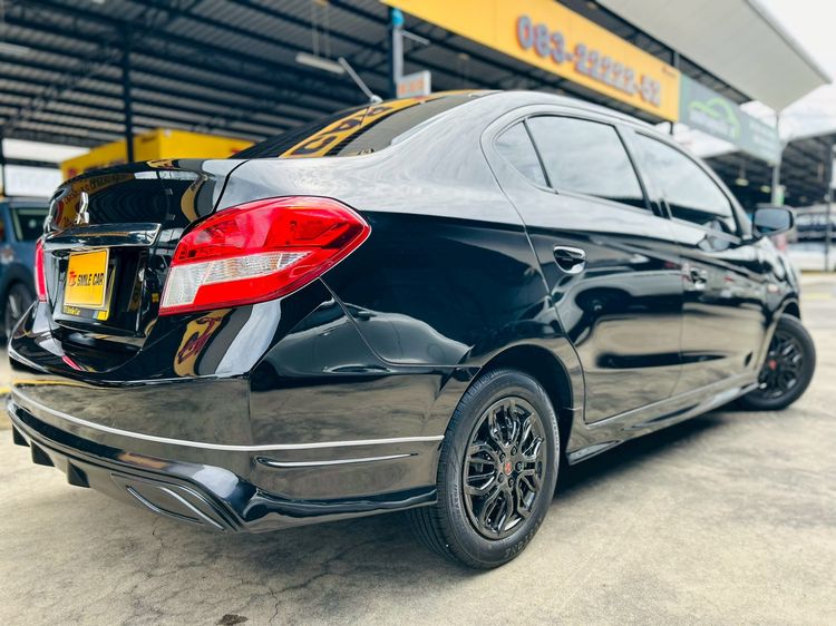 Mitsubishi Attrage 2019 1.2 GLX Sedan เบนซิน ไม่ติดแก๊ส เกียร์อัตโนมัติ ดำ รูปที่ 4