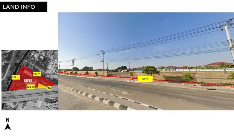 📣ขายที่ดินเปล่า 7 ไร่ ติดถนนกรุงเทพกรีฑาตัดใหม่ เจ้าของขายเอง📣 รูปที่ 2