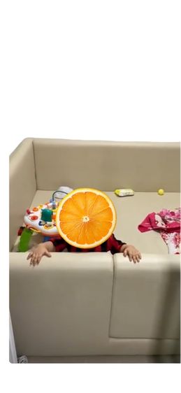 อุปกรณ์สำหรับเด็กและทารก คอกกั้นเด็กพร้อมเบาะรองคลาน