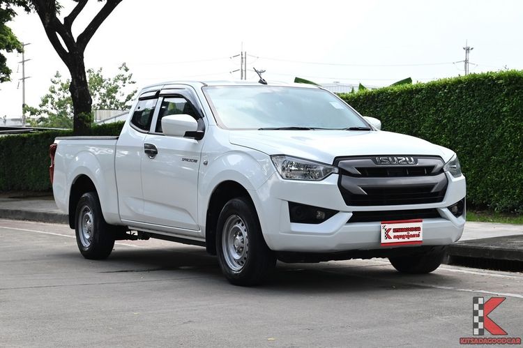 Isuzu D-MAX 2020 3.0 S Pickup ดีเซล ไม่ติดแก๊ส เกียร์ธรรมดา ขาว