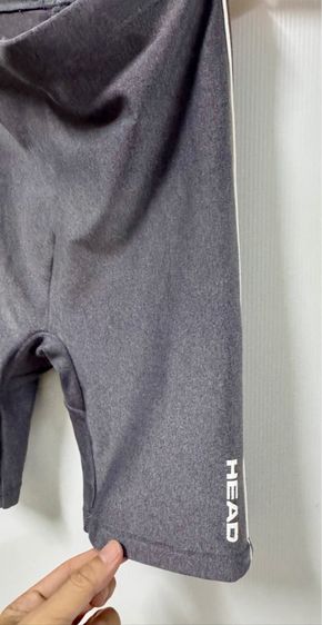 กางเกงรัดกล้ามเนื้อ วิ่ง เทรนนิ่ง สีเทา รูปที่ 2