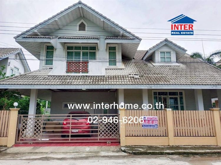 บ้านเดี่ยว 2 ชั้น 51 ตร.ว. หมู่บ้านนพอนันต์ เลียบคลองสอง16 ซอยเลียบคลองสอง16 ถนนรามอินทรา ถนนเลียบคลองสอง เขตรามอินทรา กรุงเทพมหานคร