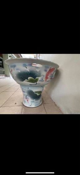 อ่างกระเบื้องลายปลาของจีน รูปที่ 4