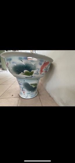 อ่างกระเบื้องลายปลาของจีน รูปที่ 2