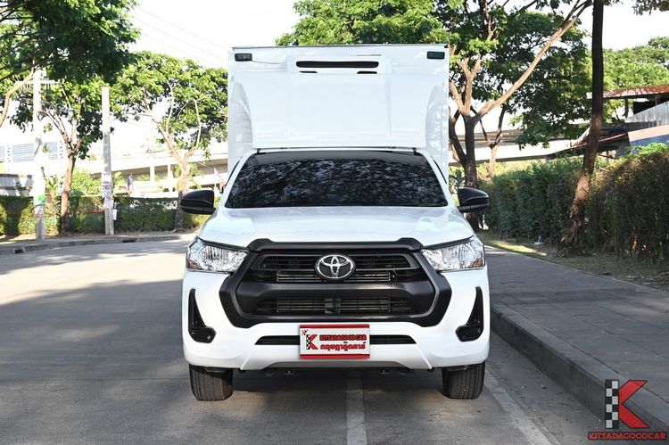 Toyota Hilux Revo 2023 2.4 Entry Pickup ดีเซล ไม่ติดแก๊ส เกียร์ธรรมดา ขาว รูปที่ 2