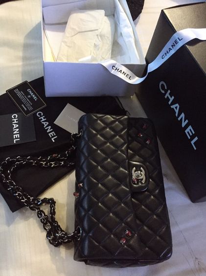 หญิง ดำ หนังแท้ กระเป๋าCHANEL