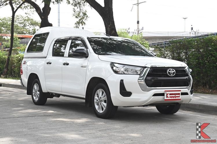 Toyota Hilux Revo 2021 2.4 Z Edition Entry Pickup ดีเซล ไม่ติดแก๊ส เกียร์อัตโนมัติ ขาว