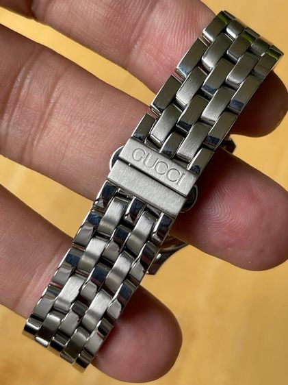 GUCCI 5500L 27 mm Gray Dial Swiss Quartz Steel Women’s Watch รูปที่ 13