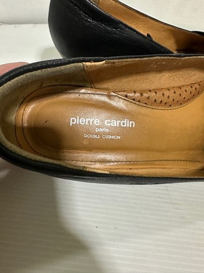 รองเท้าหนังแท้สีดำและสีน้ำตาล รูปที่ 4