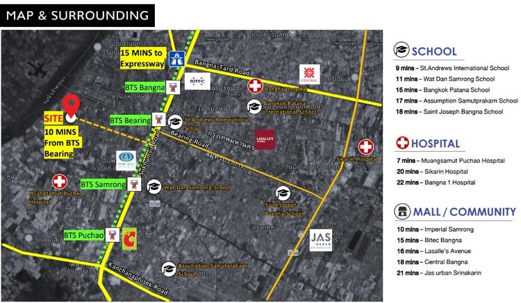 📣ขายที่ดินเปล่า 35 ไร่ ซอยสุขุมวิท 76 เจ้าของขายเอง📣 รูปที่ 2