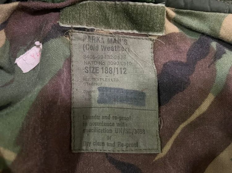 เสื้อทหาร PARKA MAN'S Cold Weather รูปที่ 9