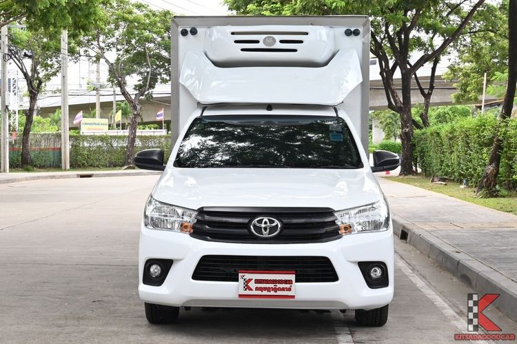 Toyota Hilux Revo 2018 2.4 J Plus Pickup ดีเซล ไม่ติดแก๊ส เกียร์ธรรมดา ขาว รูปที่ 2