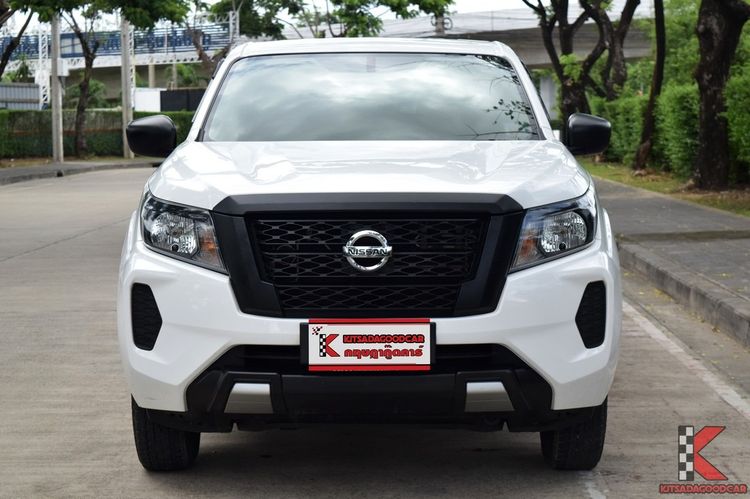 Nissan Navara 2021 2.5 SL Pickup ดีเซล ไม่ติดแก๊ส เกียร์ธรรมดา ขาว รูปที่ 2