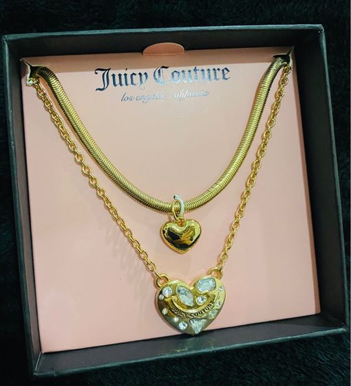 สร้อยคอ Juicy Couture จี้หัวใจวินเทจแท้จากอเมริกา  รูปที่ 2