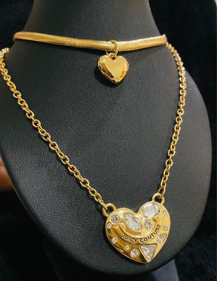 สร้อยคอ Juicy Couture จี้หัวใจวินเทจแท้จากอเมริกา  รูปที่ 9