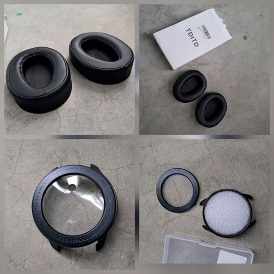 แผ่นรองหูฟังทดแทนสำหรับ Sony MDR-DS7500และ กรอบนาฬิกา Xiaomi มือ1