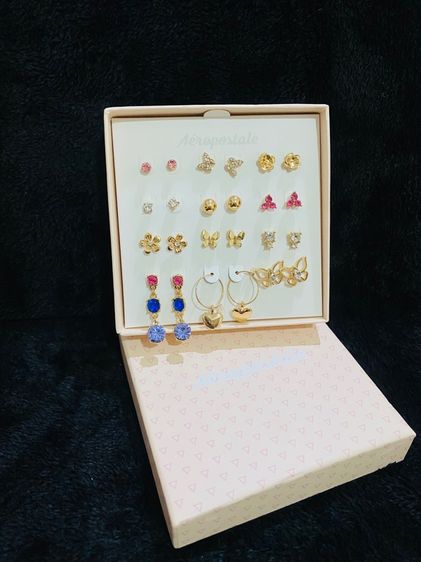 ต่างหู 12 คู่ 12 แบบ จากแบรนด์ดัง Aeropostale ของแท้ 💯  รูปที่ 6