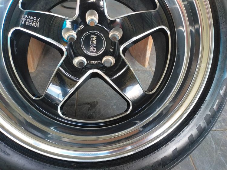 แม็กขอบ18 พร้อมยางใหม่ดีเซนติ 275 40 18 ปี22 ใส่กระบะซิ่ง revo vigo 2ล้อ4800 รูปที่ 5