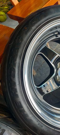 แม็กขอบ18 พร้อมยางใหม่ดีเซนติ 275 40 18 ปี22 ใส่กระบะซิ่ง revo vigo 2ล้อ4800 รูปที่ 8
