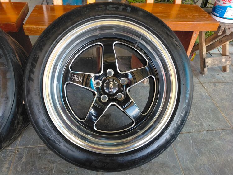 อื่นๆ 18" อื่นๆ แม็กขอบ18 พร้อมยางใหม่ดีเซนติ 275 40 18 ปี22 ใส่กระบะซิ่ง revo vigo 2ล้อ4800