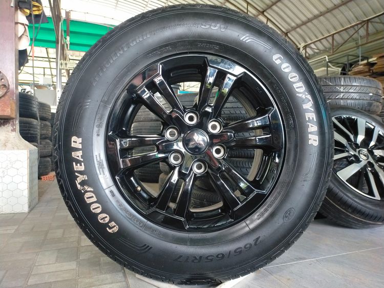 แม็กมิตซู ขอบ17 สีอบpowder cota พร้อมยางกู๊ดเยียร์ 256 65 17 ปี21 ยางสวยทุกเส้นใส่ triton ปาเจได้ทุกรุ่น รูปที่ 4