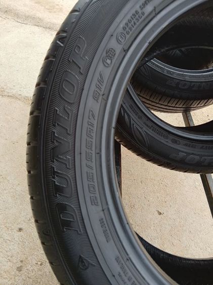 ยางชุด ดันลอป 205-55-17 ปี23 สภาพสวย รูปที่ 13